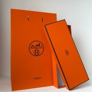 Hermes Shopping Bag and Box